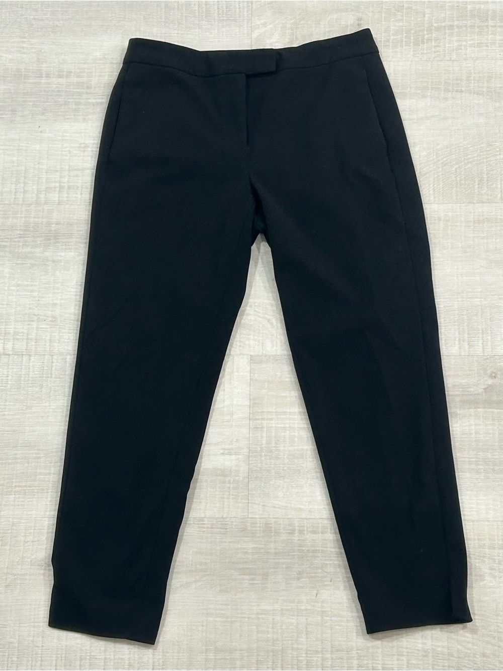 DKNY Men's Black Slim Dress Trousers